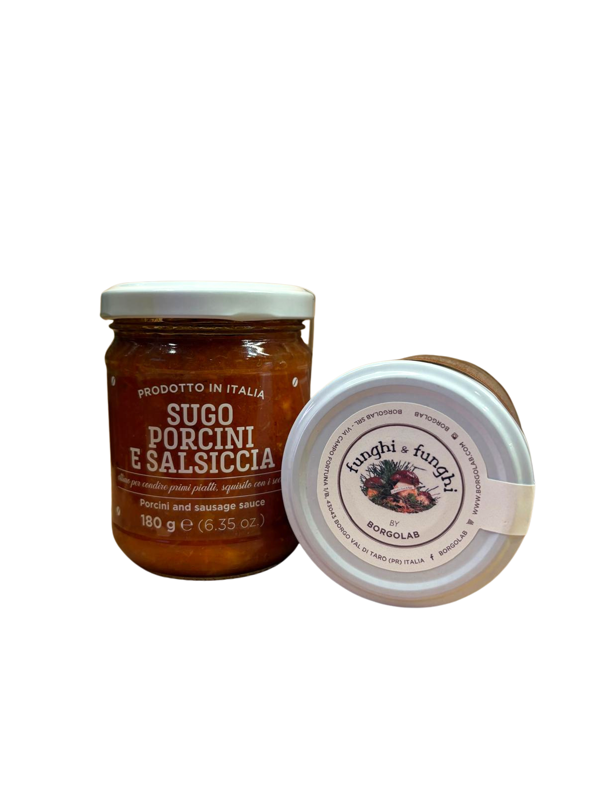 SUGO PORCINI E SALSICCIA