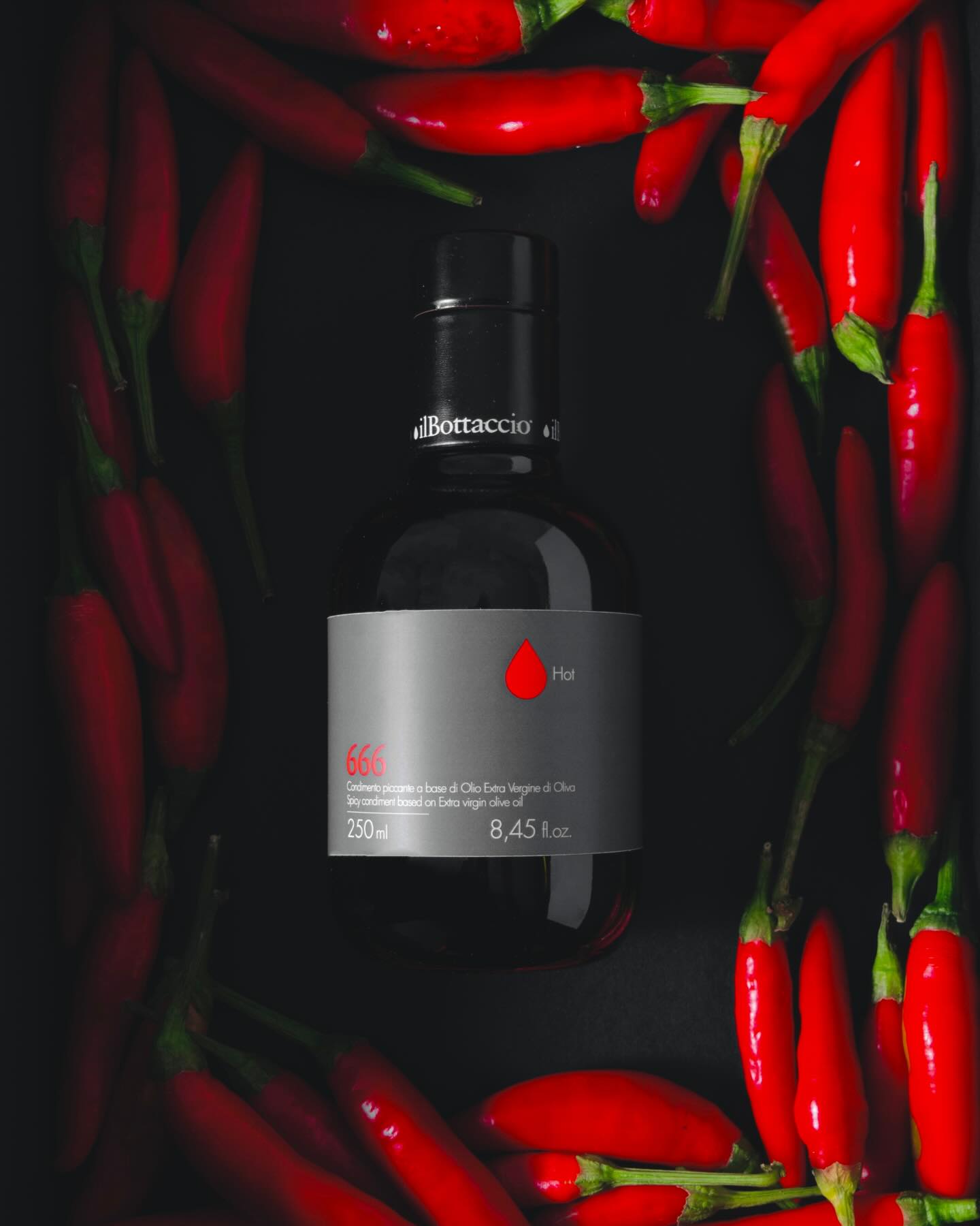 OLIO EXTRAVERGINE DI OLIVA PICCANTE 666