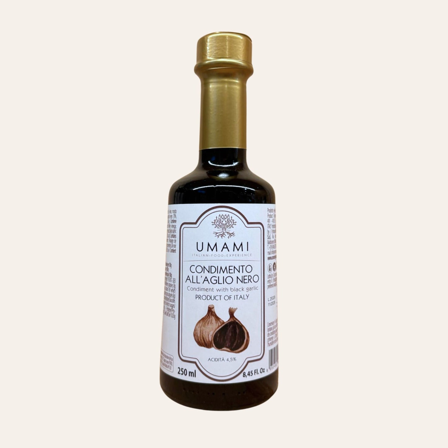 CONDIMENTO ALL'AGLIO NERO