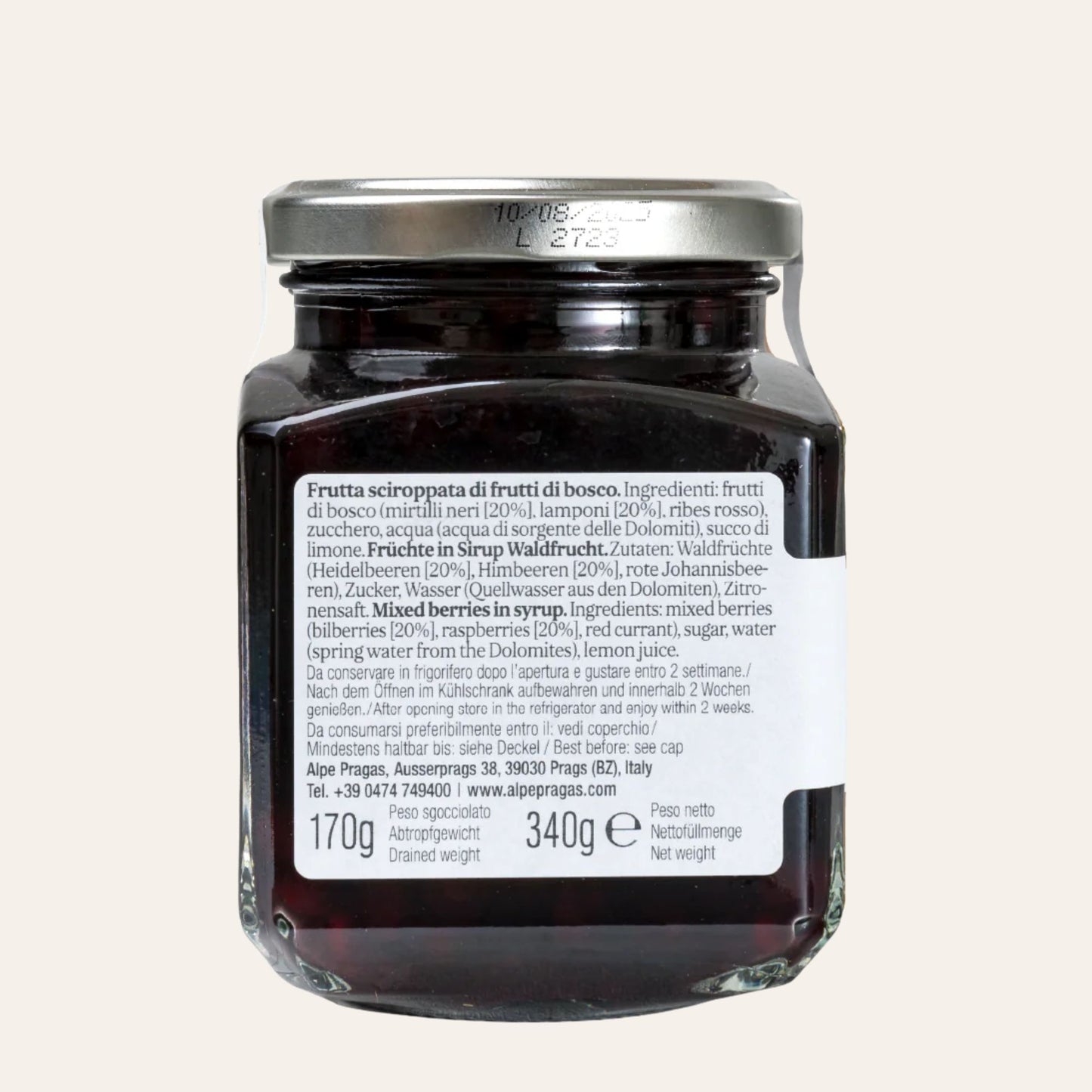 FRUTTI DI BOSCO SCIROPPATI