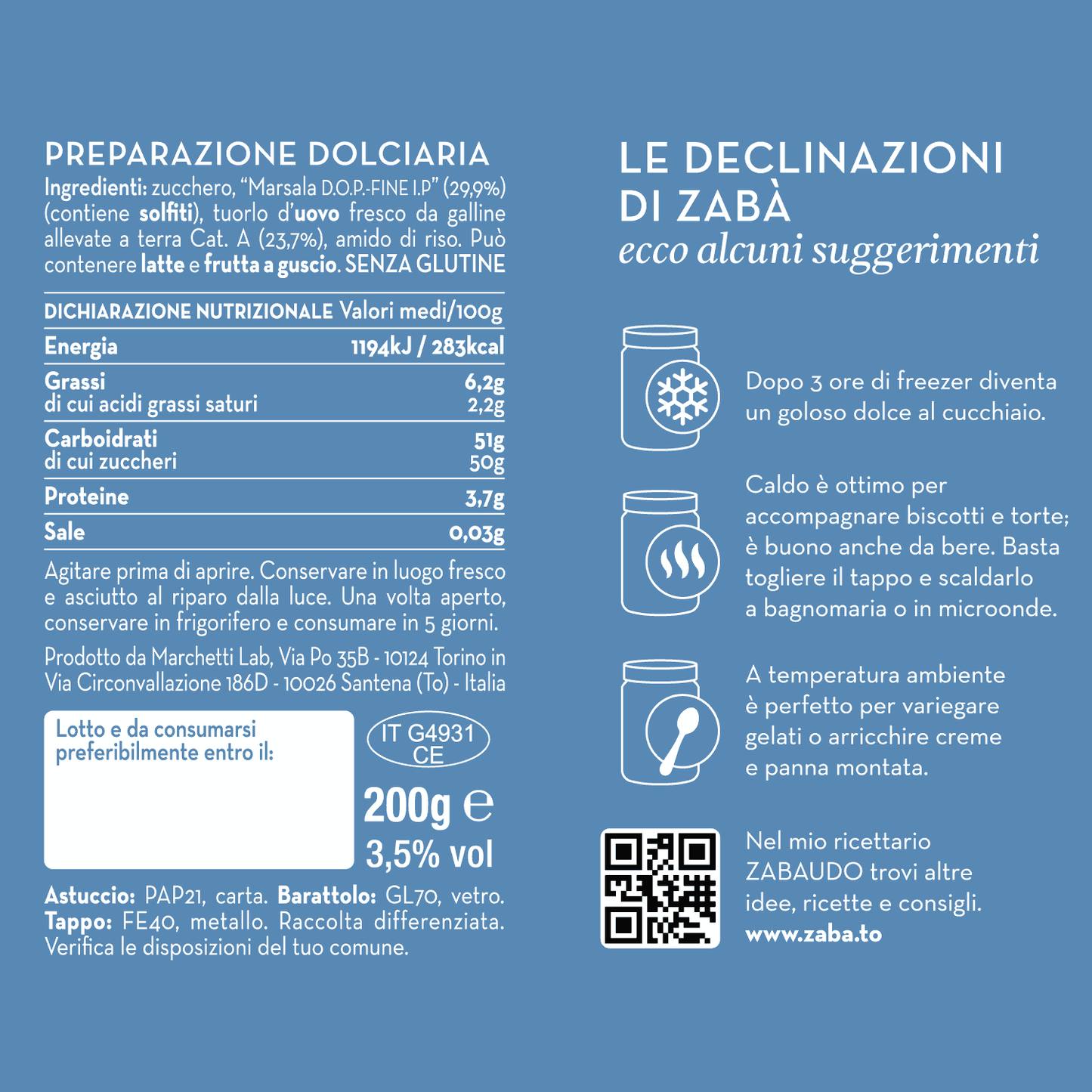 ZABÀ CLASSICO AL MARSALA