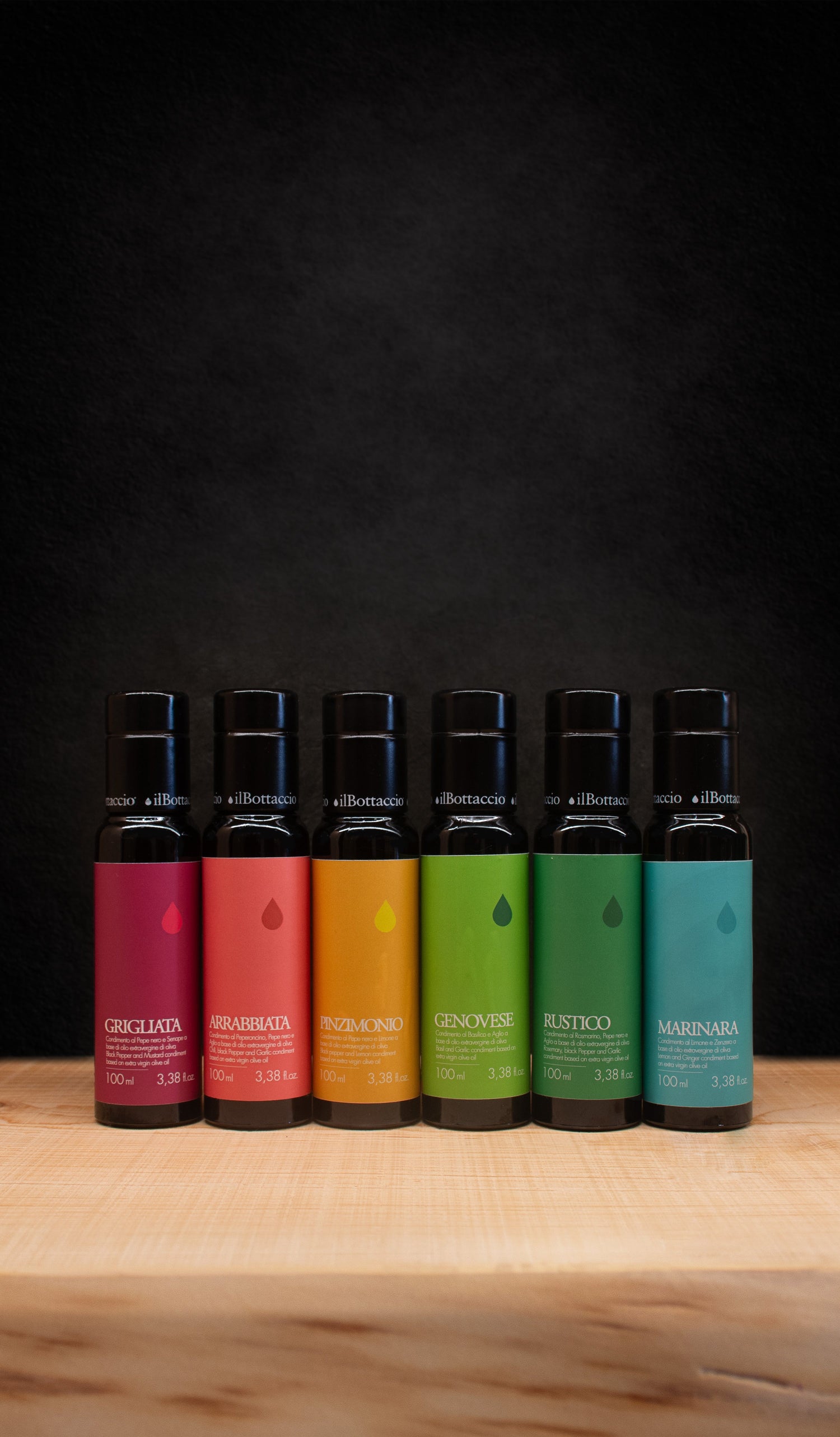 OLIO EXTRAVERGINE DI OLIVA AROMATIZZATO