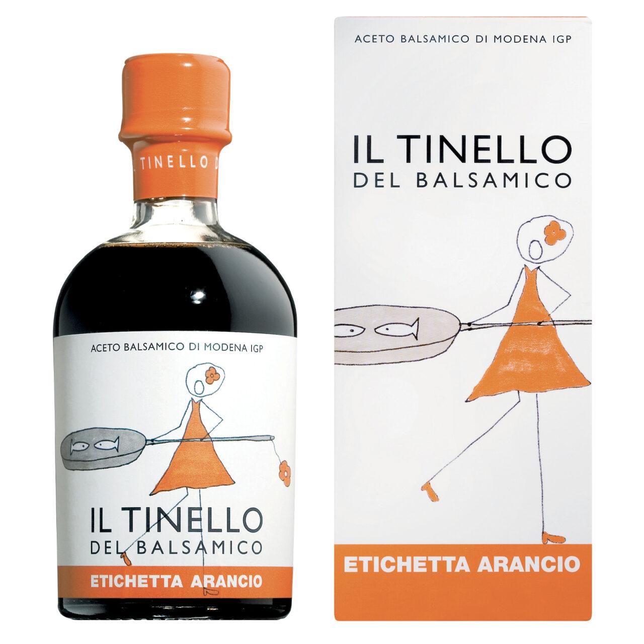 ACETO BALSAMICO DI MODENA IGP - IL TINELLO ETICHETTA ARANCIO