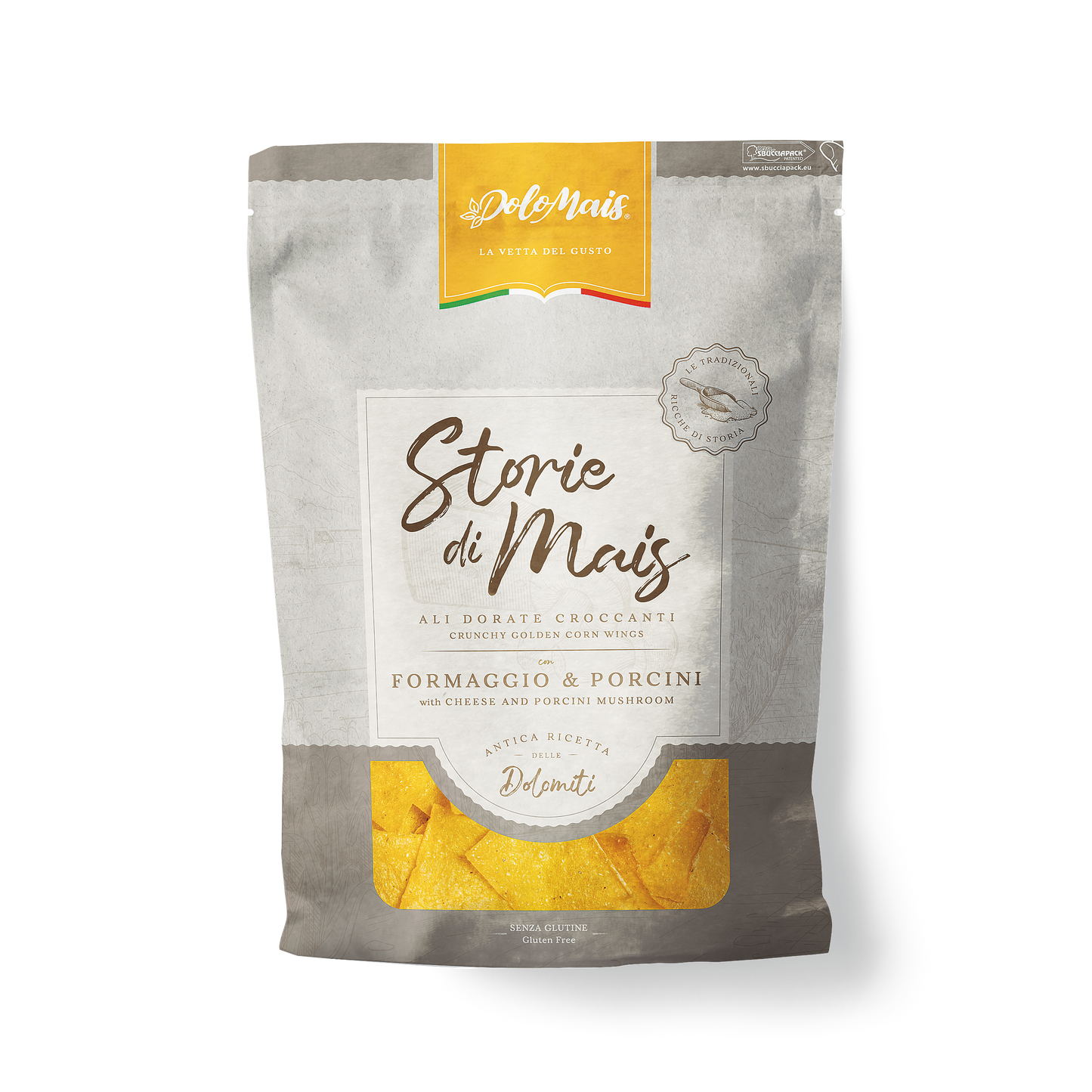 STORIE DI MAIS - GUSTO FORMAGGIO E PORCINI