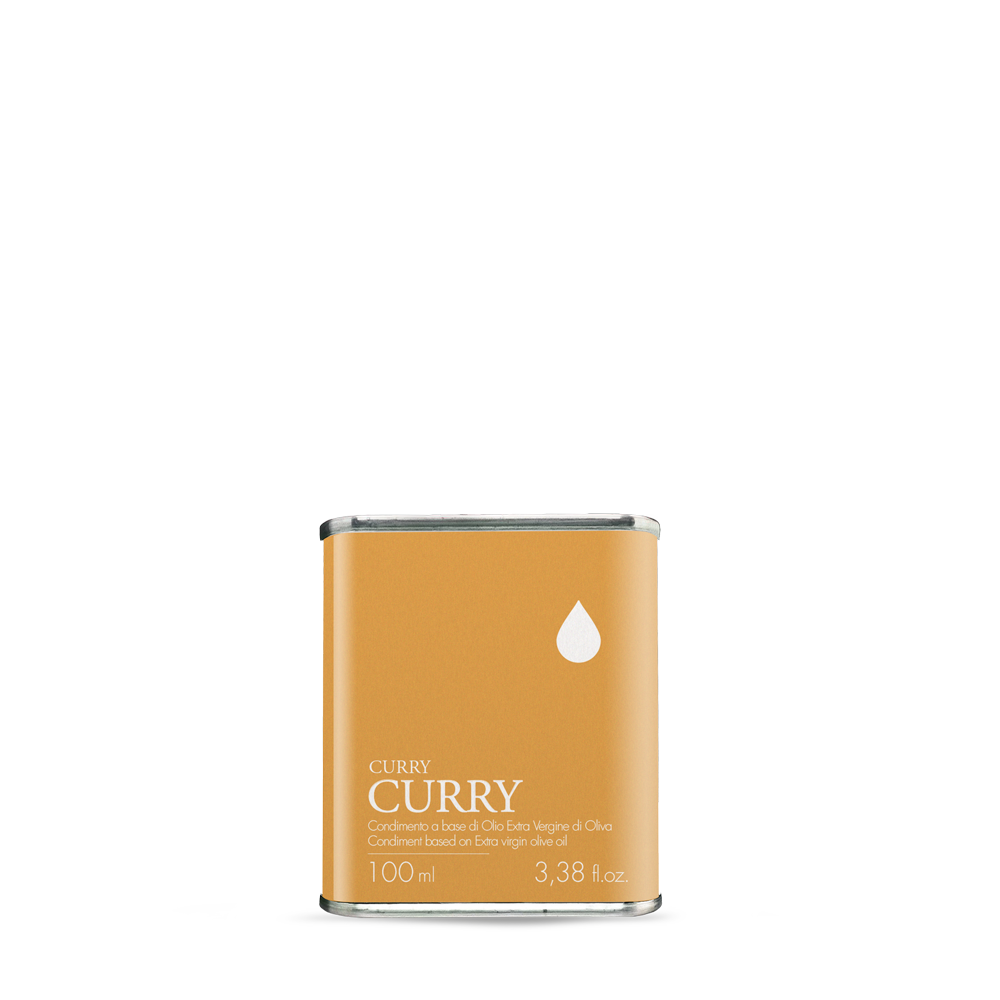 OLIO EXTRAVERGINE DI OLIVA AL CURRY