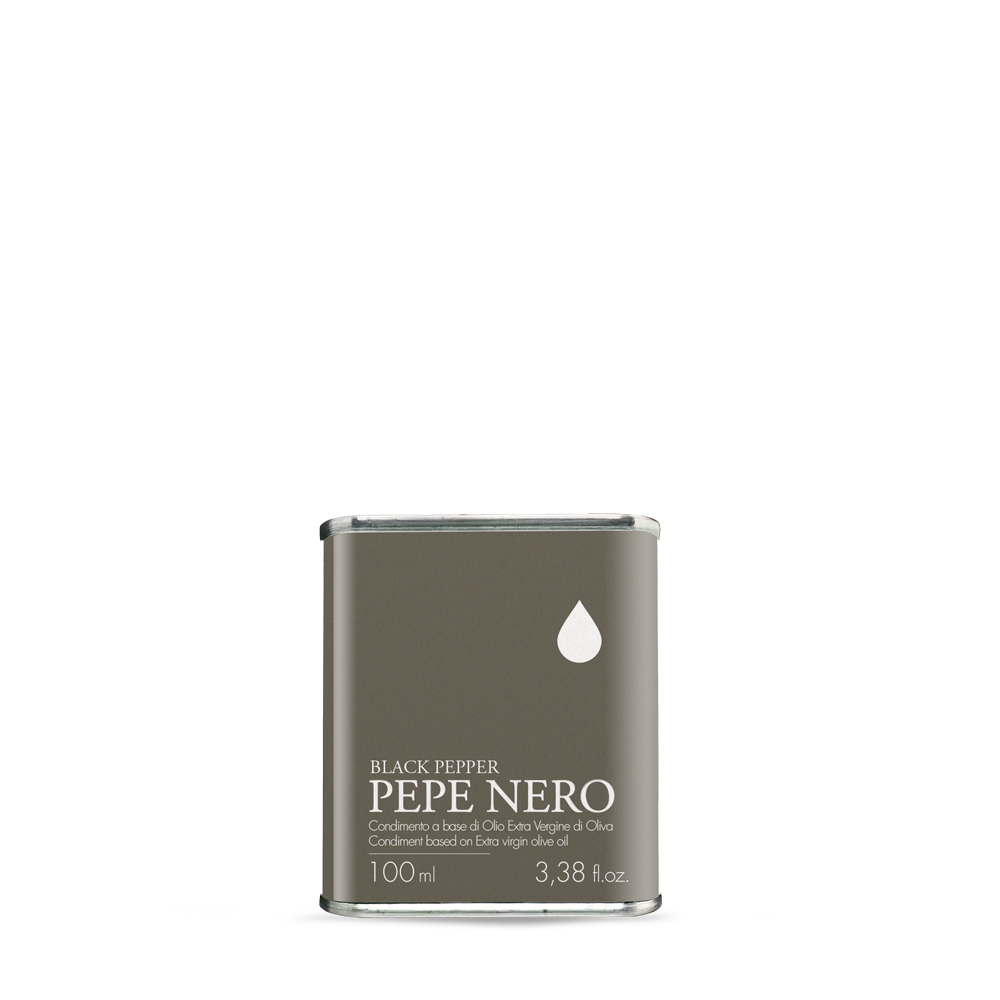 OLIO EXTRAVERGINE AL PEPE NERO