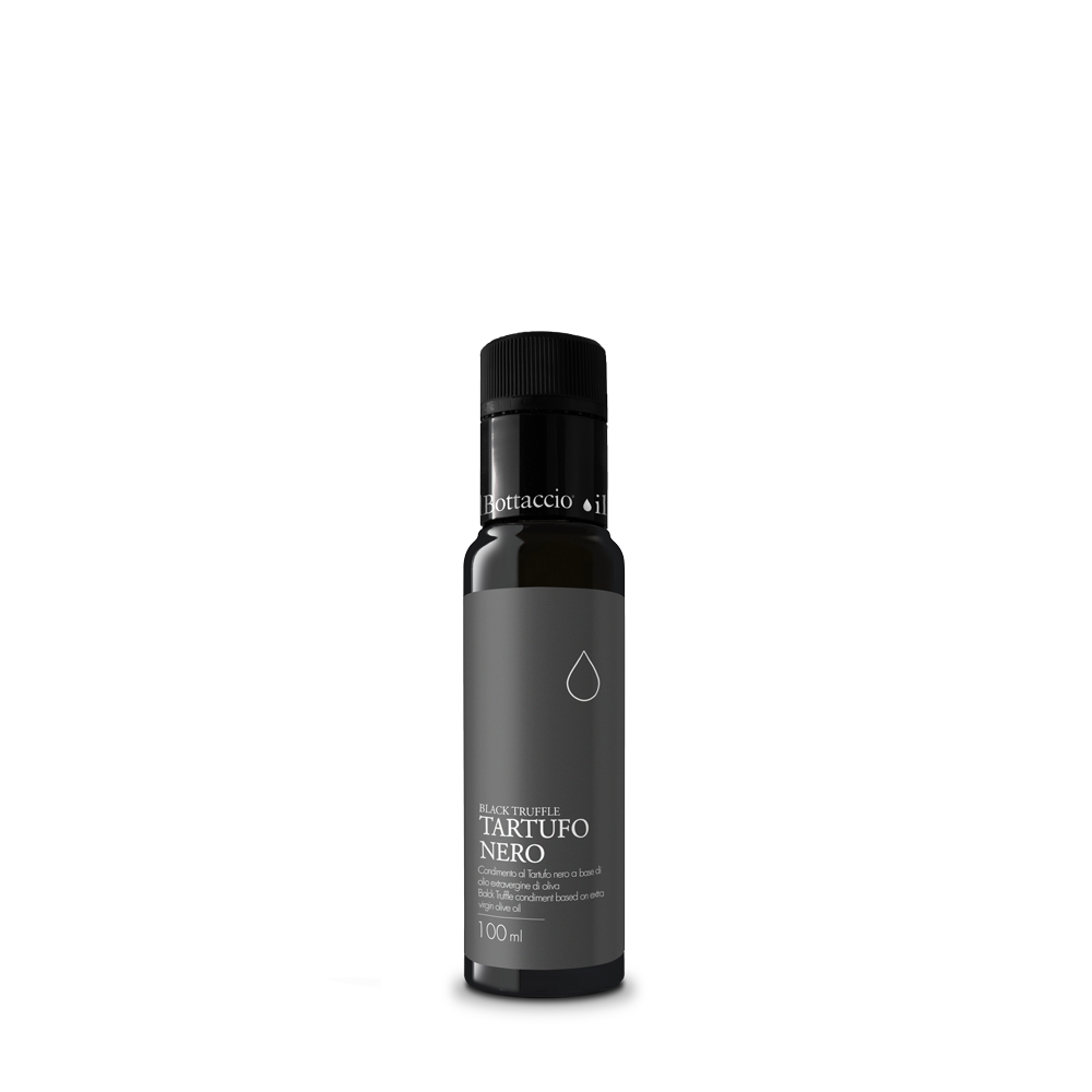 OLIO EXTRAVERGINE AL TARTUFO NERO