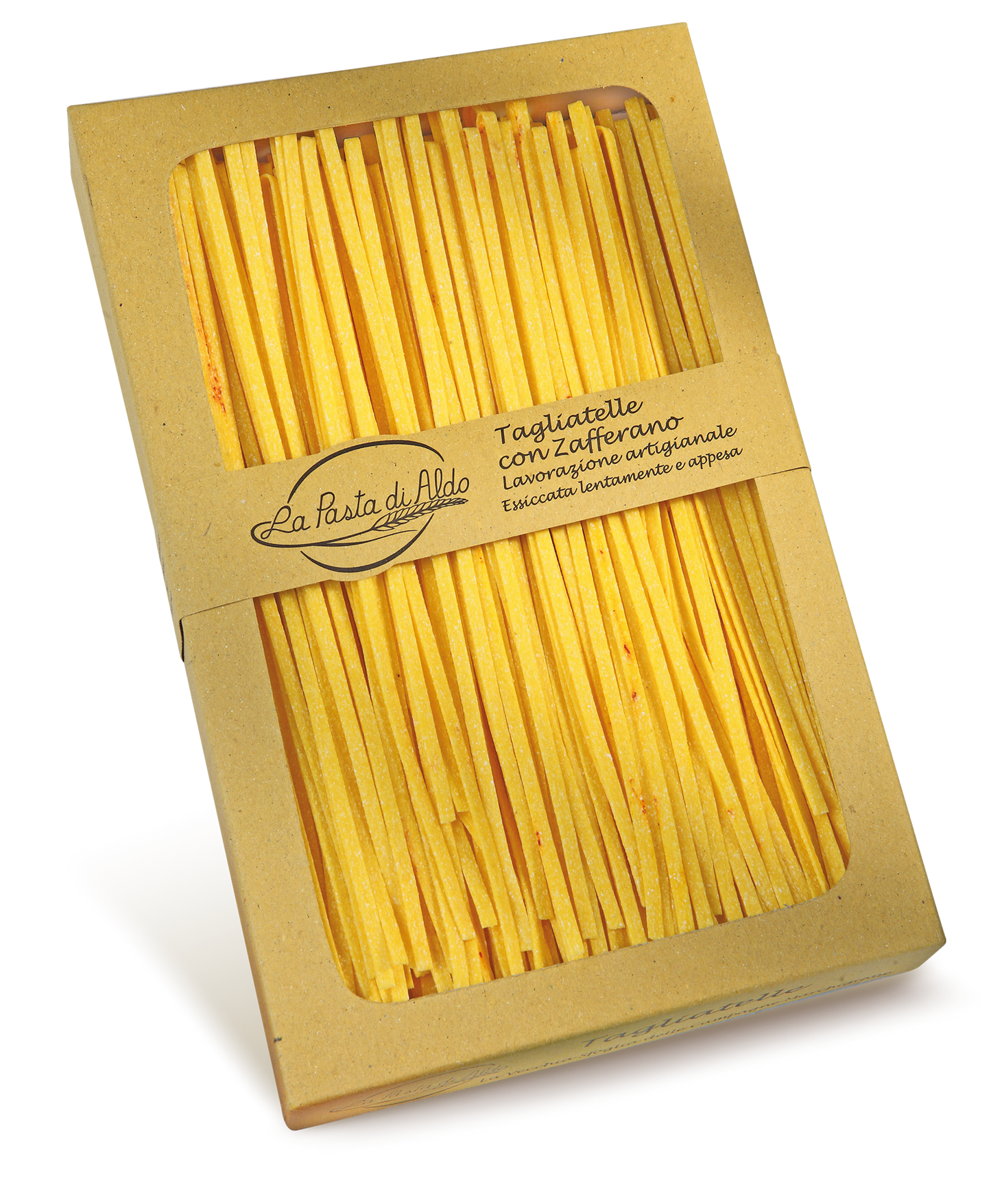 TAGLIATELLE ALLO ZAFFERANO - PASTA ALL'UOVO