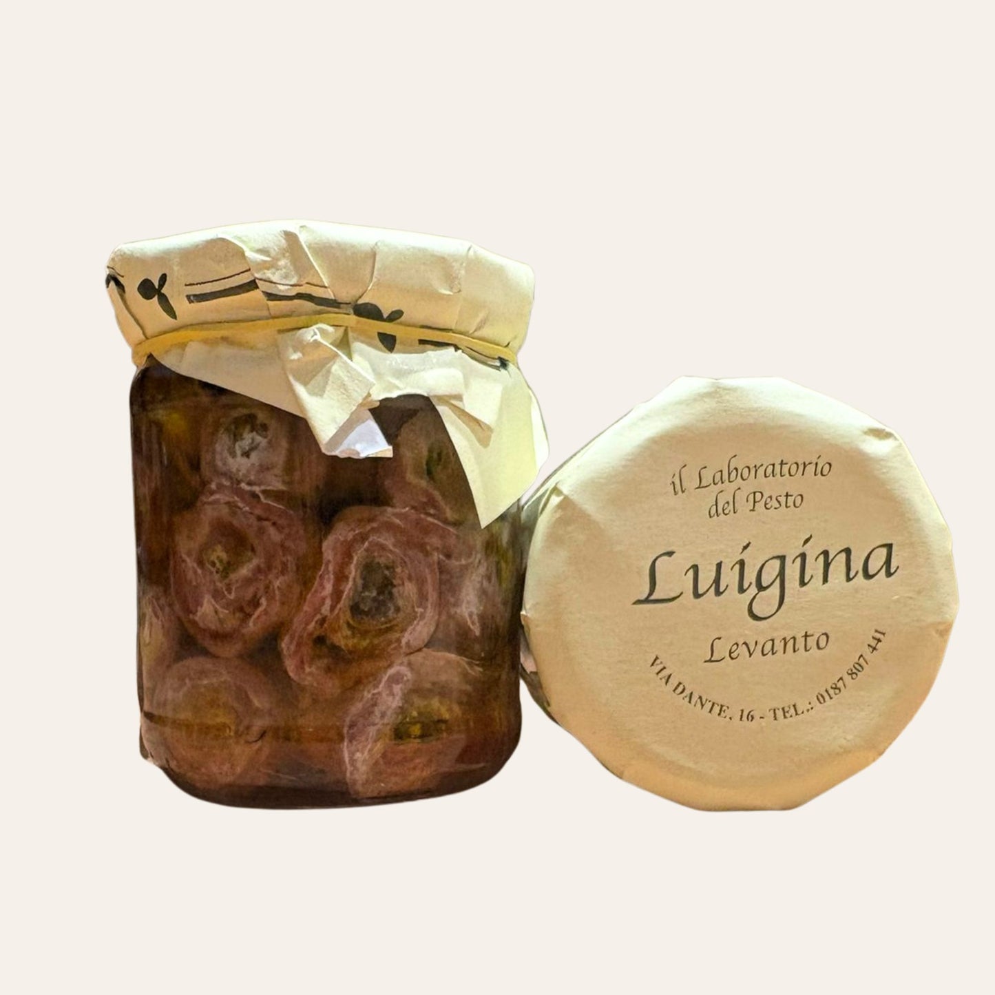 FILETTI DI ACCIUGHE ARROTOLATE CON CAPPERO IN EXTRA VERGINE DI OLIVA