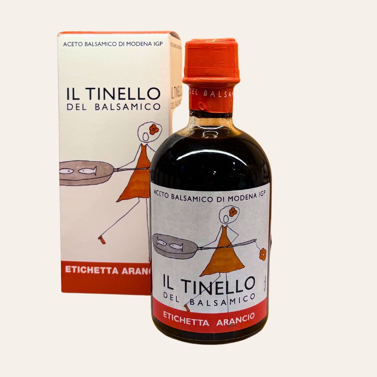 ACETO BALSAMICO DI MODENA IGP - IL TINELLO ETICHETTA ARANCIO