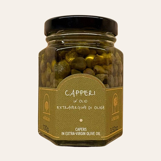 CAPPERI IN OLIO EXTRAVERGINE DI OLIVA
