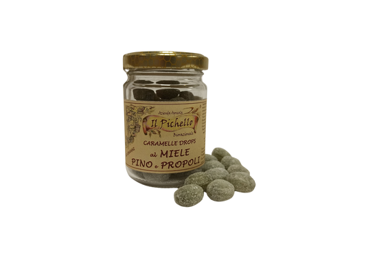 CARAMELLE AL MIELE PINO E PROPOLI