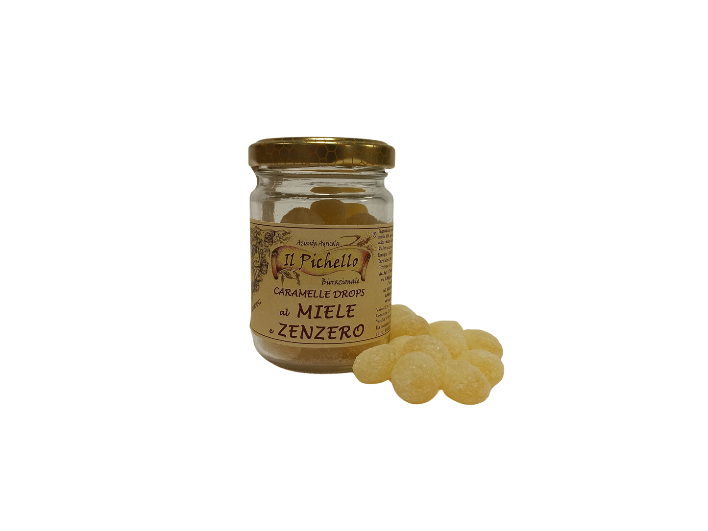 CARAMELLE AL MIELE E ZENZERO