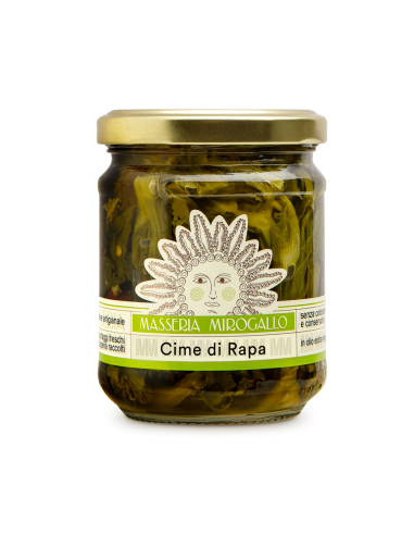 CIME DI RAPA IN EXTRAVERGINE DI OLIVA