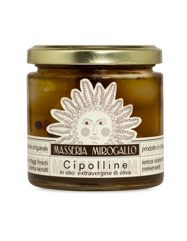 CIPOLLINE IN OLIO EXTRAVERGINE DI OLIVA