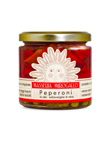 PEPERONI IN OLIO EXTRAVERGINE DI OLIVA