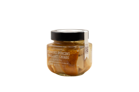 FUNGHI PORCINI TAGLIATI CHIARI 190 GR