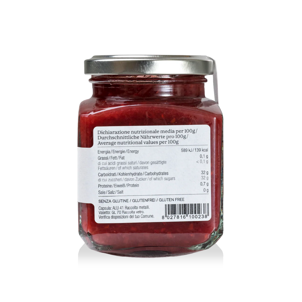 CONFETTURA LAMPONE E RABARBARO