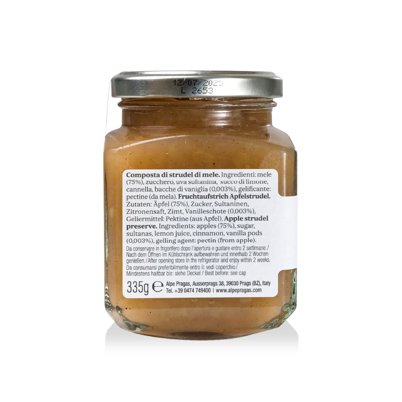 CONFETTURA STRUDEL DI MELE