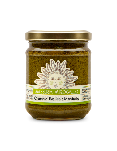 CREMA DI BASILICO E MANDORLE