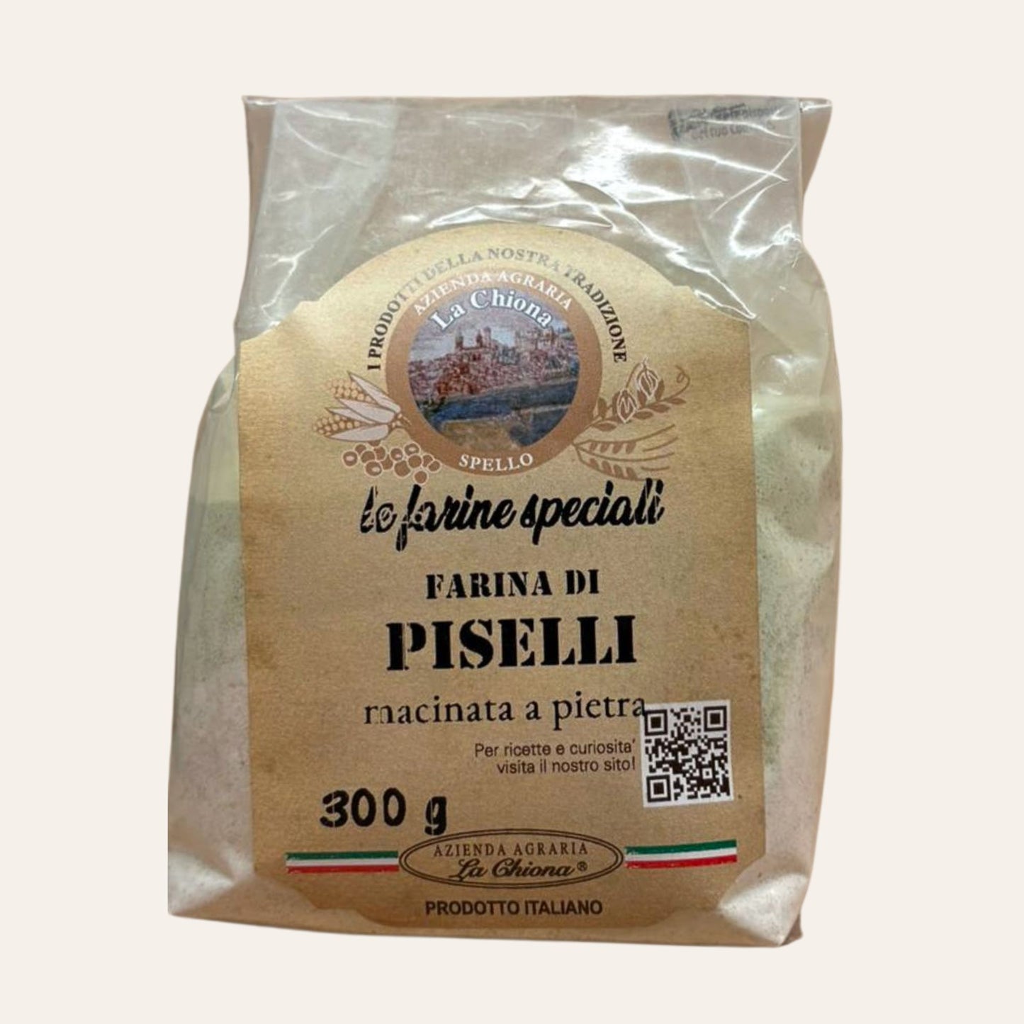 FARINA DI PISELLI MACINATA A PIETRA