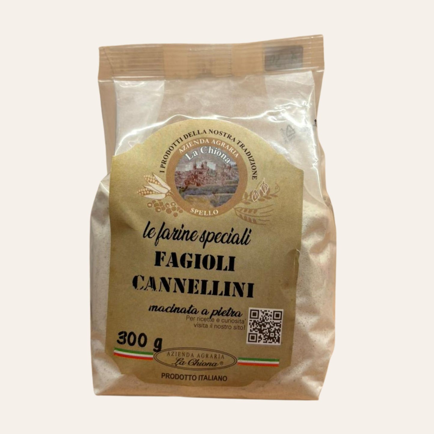 FARINA DI FAGIOLI CANNELLINI MACINATA A PIETRA