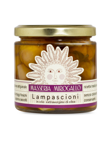 LAMPASCIONI IN OLIO EXTRAVERGINE DI OLIVA