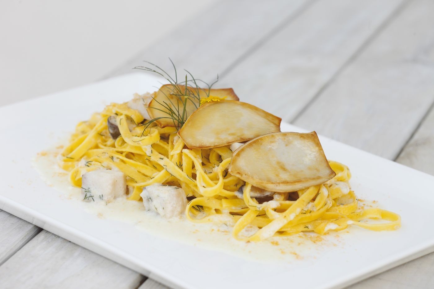 TAGLIATELLE AL LIMONE - PASTA ALL'UOVO