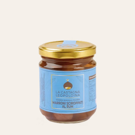 MARRONI SCIROPPATI AL RUM