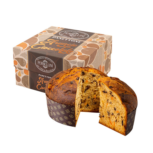 PANETTONE ARANCIA E CIOCCOLATO PERBELLINI